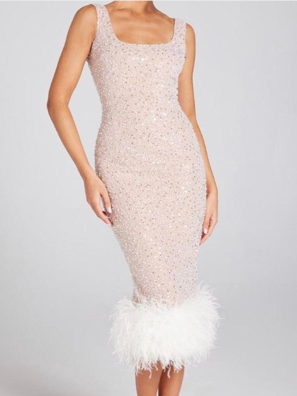 ✨ Nadine Merabi LULU Dress – Size XS